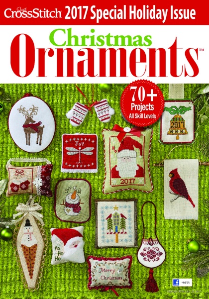 2017 Just Cross Stitch Christmas Ornaments Issue